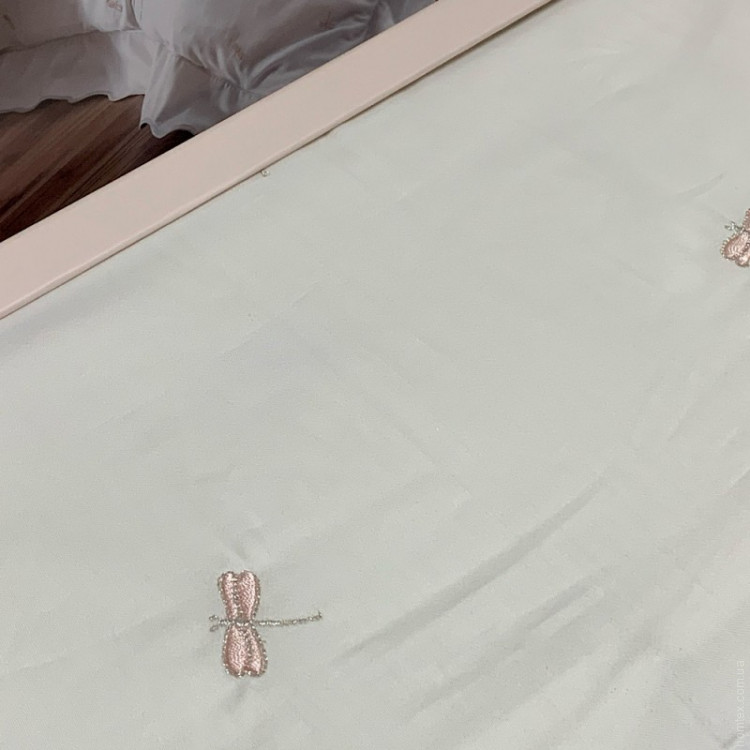 Постільна білизна Maison Dor Les Azzures Rose (рожева) євро