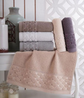 Набор махровых полотенец Sikel из 6 шт. 100х150 см, модель 10 Набор махровых полотенец Sikel из 6 шт. 100х150 см, модель 10