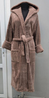 Халат жіночий махровий Zeron Welsoft кавовий