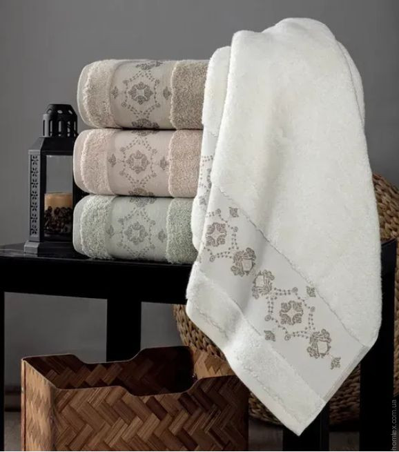 Набор махровых полотенец Pupilla из 4-х шт. 50x90 см, модель 51
