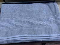 Махровая простынь - Пике Sikel cotton Imperial 200x220 см светло - серая Махровая простынь - Пике Sikel cotton Imperial 200x220 см светло - серая