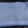 Махровая простынь - Пике Sikel cotton Imperial 200x220 см светло - серая