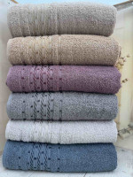 Набір махрових рушників Туреччина із 6-х штук 90х150 см, модель 1 Набір махрових рушників Туреччина із 6-х штук 90х150 см, модель 1