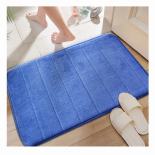 Набор ковриков для ванной Homytex blue из 2-х шт. 50x80 см + 40x60 см