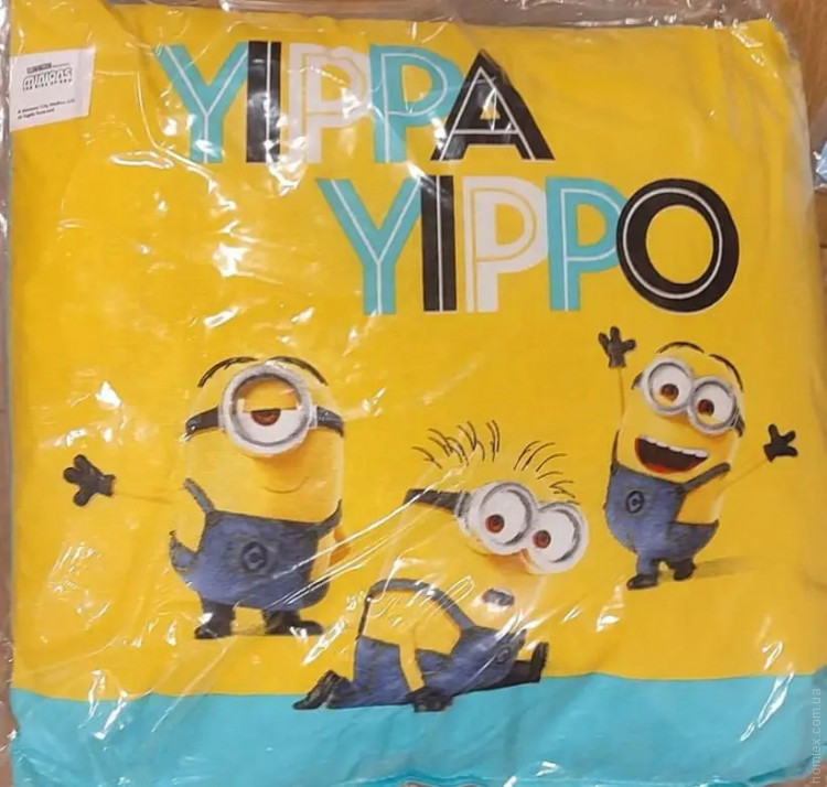 Декоративная подушка Tac Minions Dance 40x40 см Декоративная подушка Tac Minions Dance 40x40 см