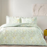Постельное белье TAC Saten happy days Cassie yesil евро Постельное белье TAC Saten happy days Cassie yesil евро