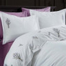 Постельное белье Dantela Vita Lavender с вышивкой евро