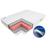 Ортопедический беспружинный матрас Руно 3D AIR MESH 180х190х20 см