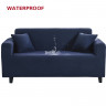 Чехол на 4х местный диван водоотталкивающий Homytex синий