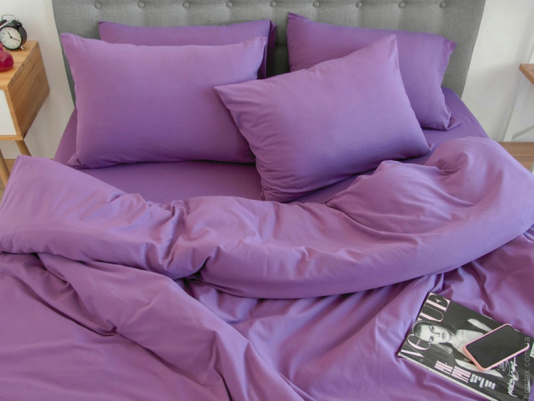 Пододеяльник Almira Mix фланель фиолетовый 160x220 см