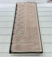 Коврик хлопковый Gelin Gome 60x100 см пудровый Коврик хлопковый Gelin Gome 60x100 см пудровый