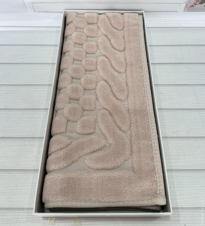 Коврик хлопковый Gelin Gome 60x100 см пудровый