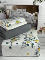 Постільна білизна Romeo Home фланель євро модель 7