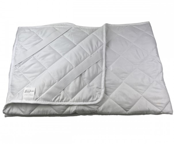 Наматрацник антиалергенний стьобаний SoundSleep Twin з гумками по кутах 140х200 см