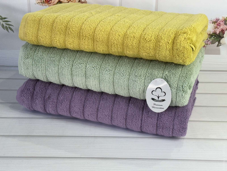 Набір махрових рушників Sweet Dreams Royal-Mor з 3-х штук 50х90 см