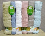 Набор махровых полотенец Cestepe Bamboo Royal из 6 штук 70х140 см