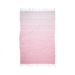 Полотенце Barine Pestemal - Reef Raspberry малиновое 90х165 см