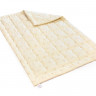 ​​​Одеяло шерстяное Mirson Летнее Hand Made Чехол Тик Camel 110x140 см, №173