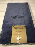 Махровое полотенце - коврик для ванной 50х90 см. Soft cotton Node 3 