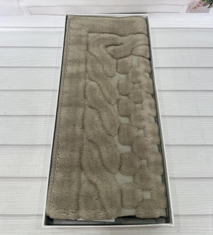 Коврик хлопковый Gelin Gome 60x100 см бежевый
