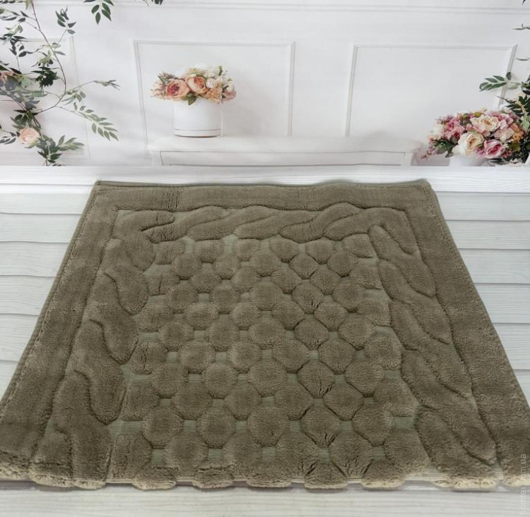 Коврик хлопковый Gelin Gome 60x100 см бежевый
