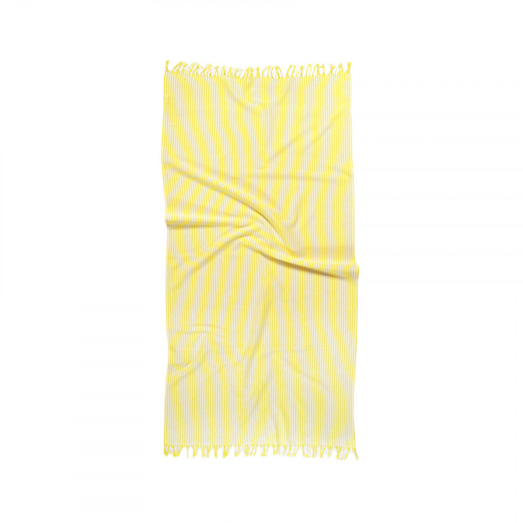 Полотенце Lotus Home Pestemal Argosa stripe yellow желтый 85х175 см