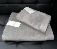 Набір махрових рушників Maison dor Artemis з 2-х штук 50x100 см + 85x150 см світло-сіре Набір махрових рушників Maison dor Artemis з 2-х штук 50x100 см + 85x150 см світло-сіре