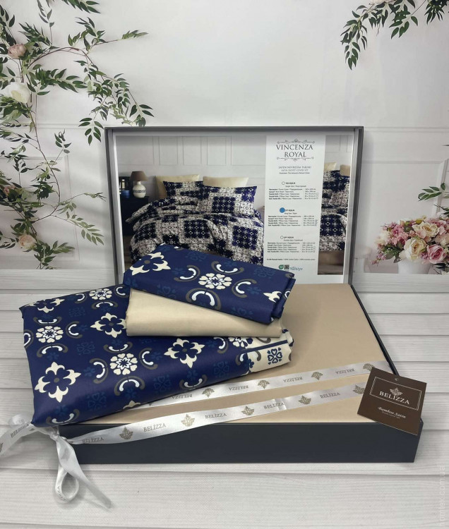 Постільна білизна Belizza Vincenza Royal сатин євро