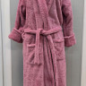 Халат женcкий махровый Zeron Welsoft пудровый