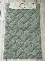 Набір килимків для ванної Pammuks з 2-х штук 50х60 см + 60х100 см, модель 2