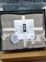 Покривало бавовняне Moss Home 200x230 см модель 3