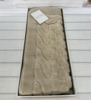 Коврик хлопковый Gelin Gome 60x100 см светло-бежевый Коврик хлопковый Gelin Gome 60x100 см светло-бежевый