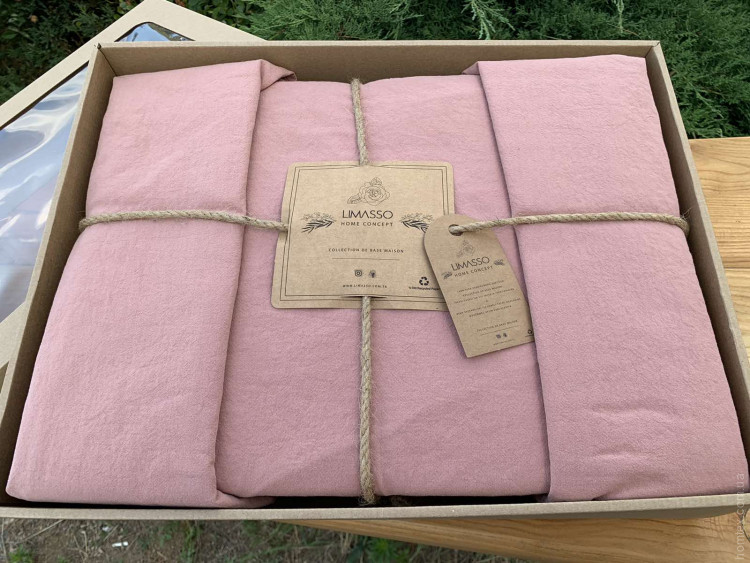 Постільна білизна Limasso Old Rose Standart євро