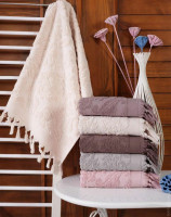 Набор махровых полотенец Sikel из 6 шт. 100х150 см, модель 13 Набор махровых полотенец Sikel из 6 шт. 100х150 см, модель 13