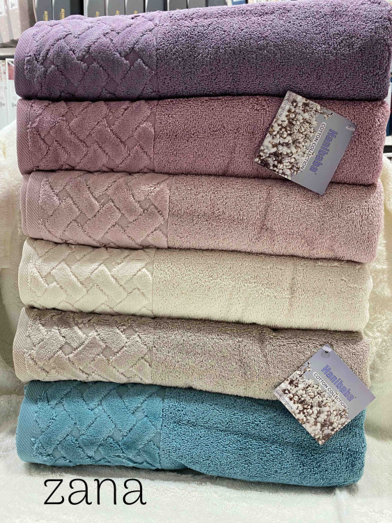 Набір махрових рушників Hanibaba Zana із 6 шт. 50х90 см