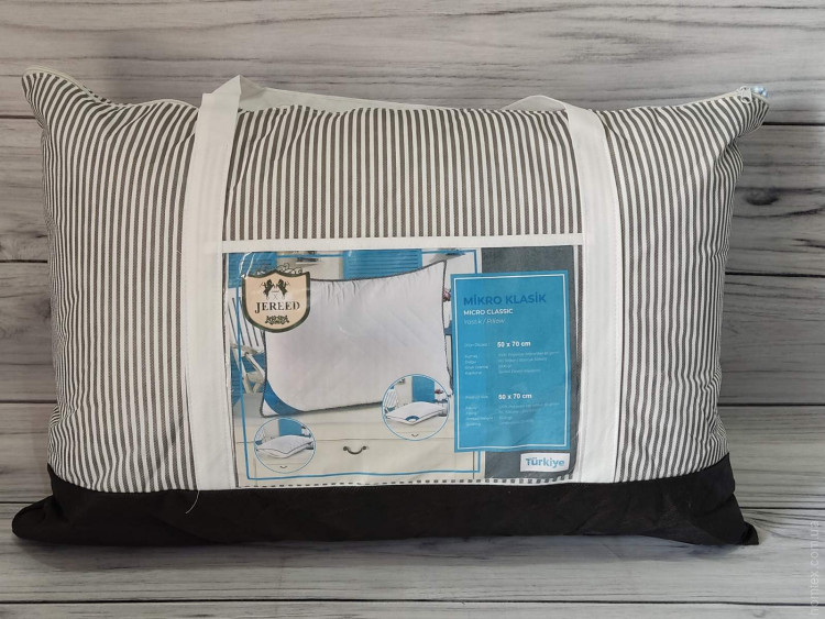 Подушка антиалергенна Jerred home 50x70 см зі знімним чохлом