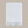 Полотенце Arya Isabel Soft с бахромой белый 30x50 см