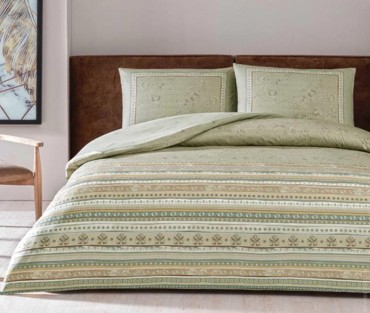 Постільна білизна TAC Ранфорс Maris beg полуторний