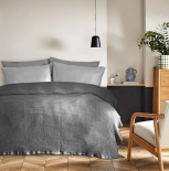 Покрывало Lotus Home Bellia antrasit 200х220 см