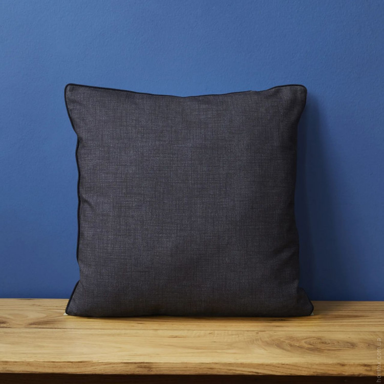 Подушка декоративная Nautica Home Lacivert (темно-синяя) 45х45 см