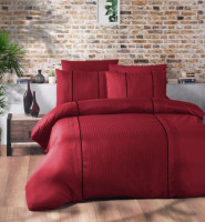 Постільна білизна First Choice Deluxe Ranforce Elegant Red (червона) євро Постільна білизна First Choice Deluxe Ranforce Elegant Red (червона) євро