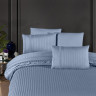 Постільна білизна First Choice New trend dusty blue сатин Delux євро Постільна білизна First Choice New trend dusty blue сатин Delux євро