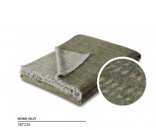 Плед Biederlack Plaid Nore oliv 130x170 см