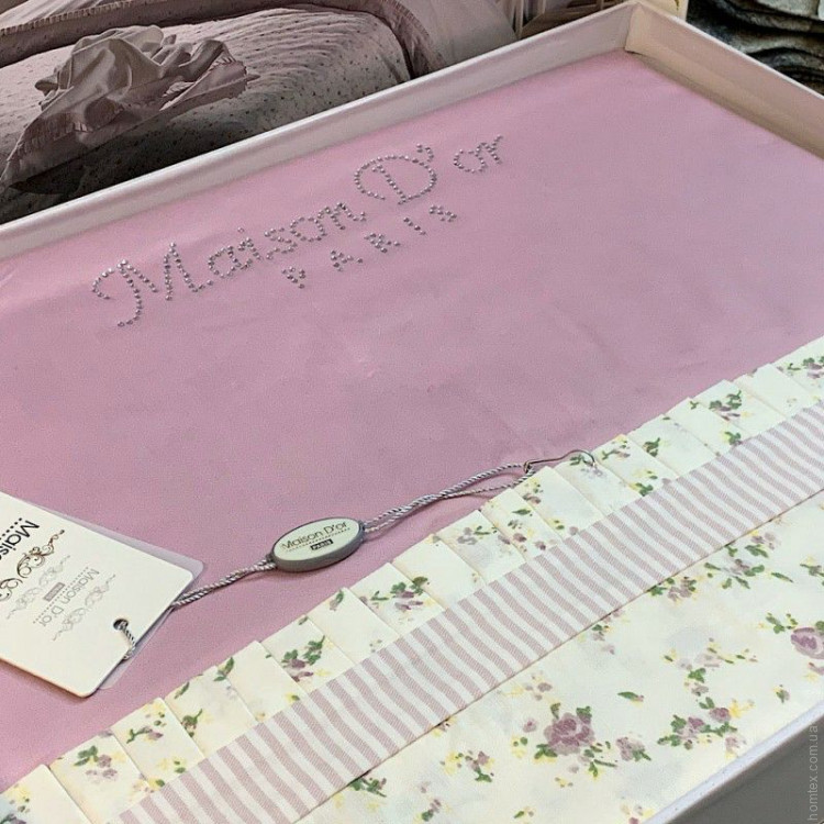 Постільна білизна Maison D'or Roses Adet євро