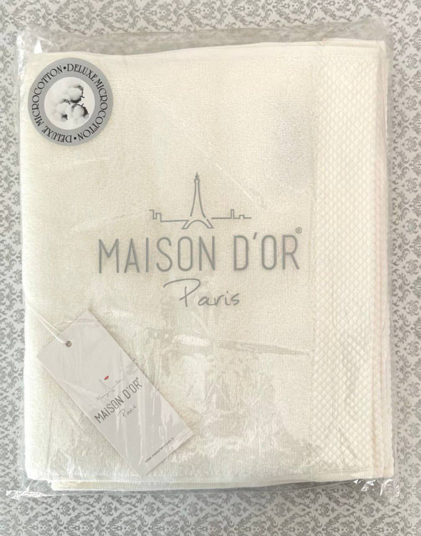 Набір махрових рушників Maison Dor молочний 30x50 см 6 шт. Набір махрових рушників Maison Dor молочний 30x50 см 6 шт.