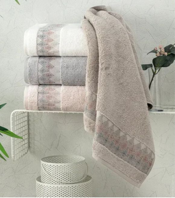 Набір махрових рушників Pupilla із 4-х шт. 70x140 см, модель 49