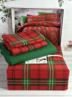 Постільна білизна Romeo Home фланель євро модель 9