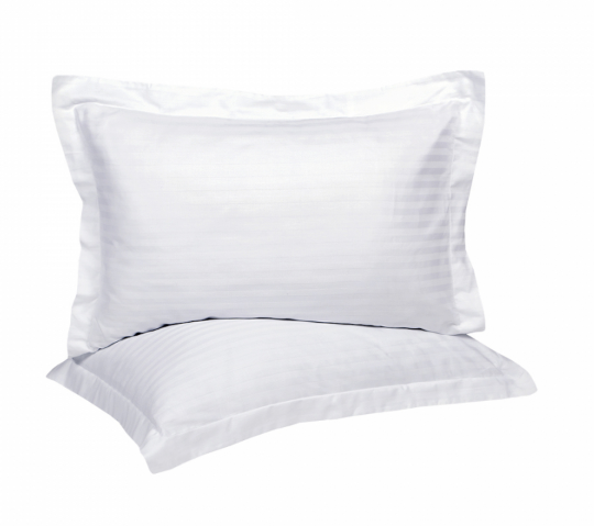 Набір наволочок Iris Home Готель - Сатін Страйп 1х1 білий 50х70+5 см з 2 шт. Набір наволочок Iris Home Готель - Сатін Страйп 1х1 білий 50х70+5 см з 2 шт.