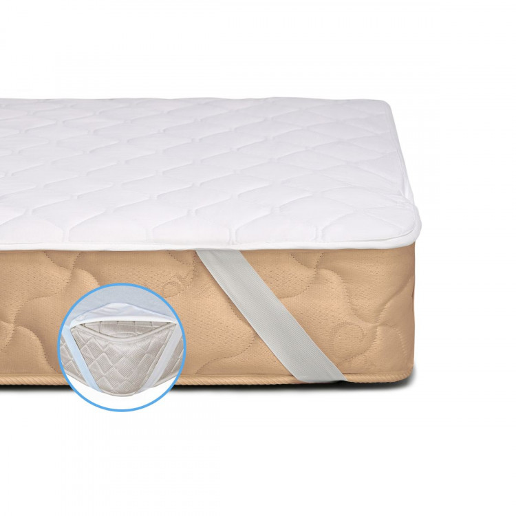 Наматрасник Mirson Natural Line Стандарт Тенсель (Modal) 100x200 см, №980 (обычный с резинкой по углам)