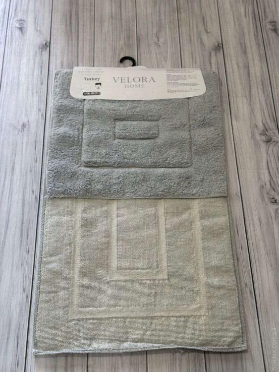 Набор ковриков для ванной Velora Home 50x60 см + 60x100 см, модель V4